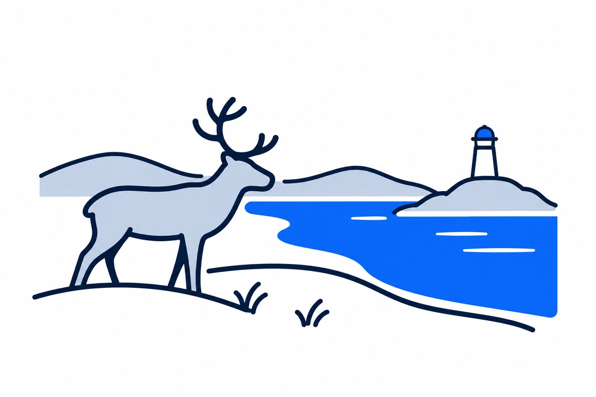 AI-generated illustration: Finnmark (county), Norway