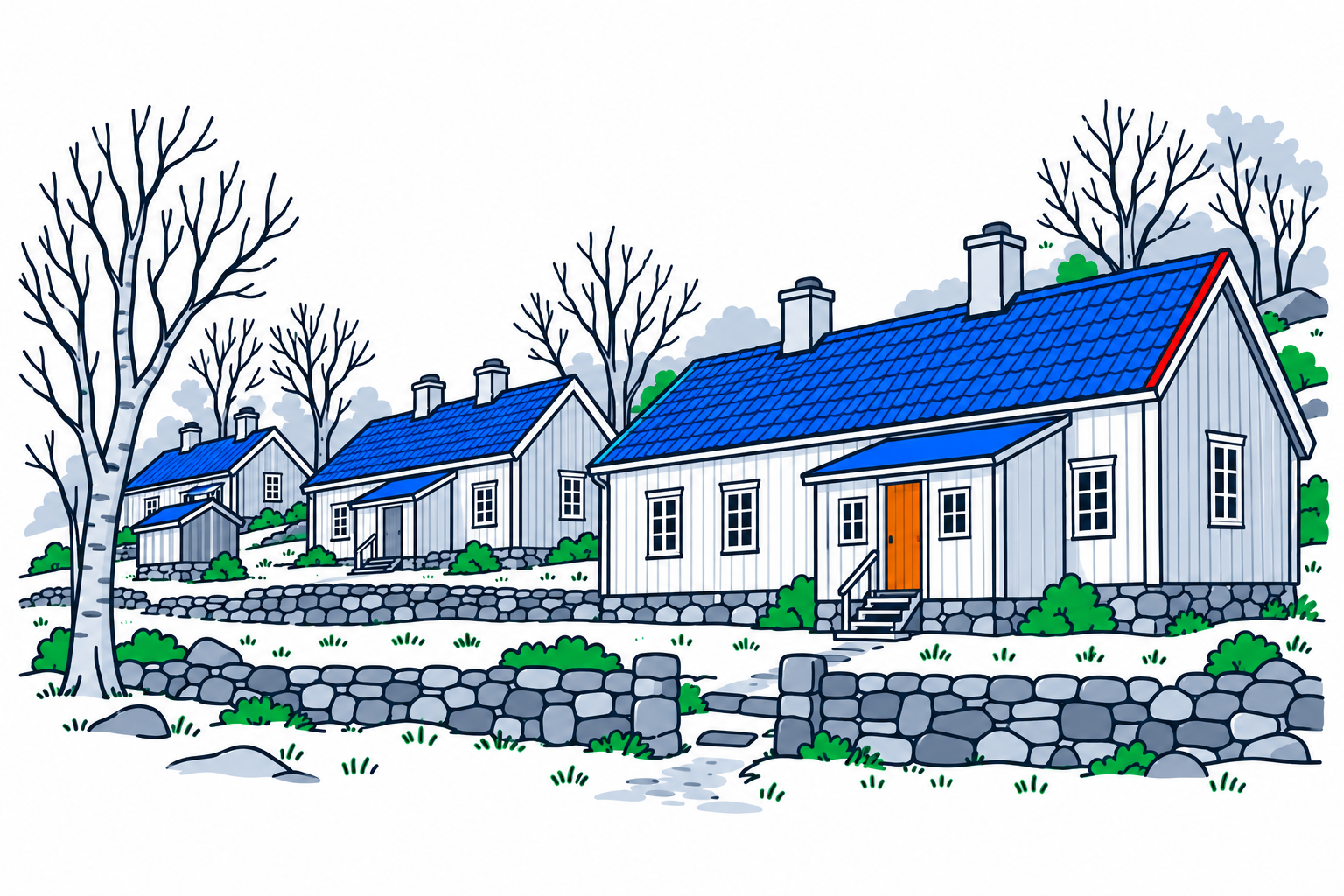 SamfunnPrep illustration showing Eikelands verk.