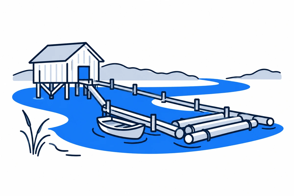 AI-generated illustration: Lillestrøm (municipality), Norway · Overview illustration