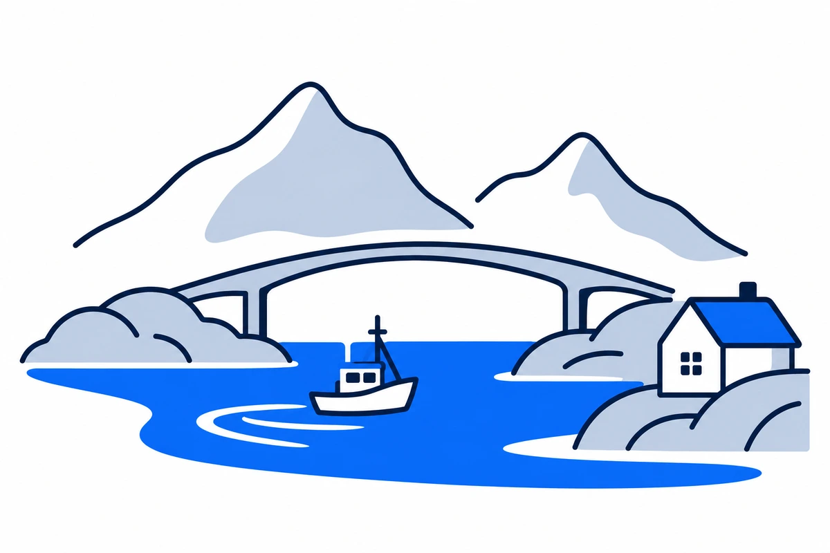 AI-generated illustration: Møre og Romsdal (county), Norway