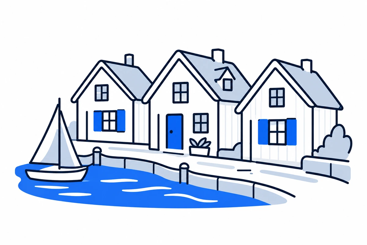 AI-generated illustration: Stavanger (municipality), Norway · Overview illustration