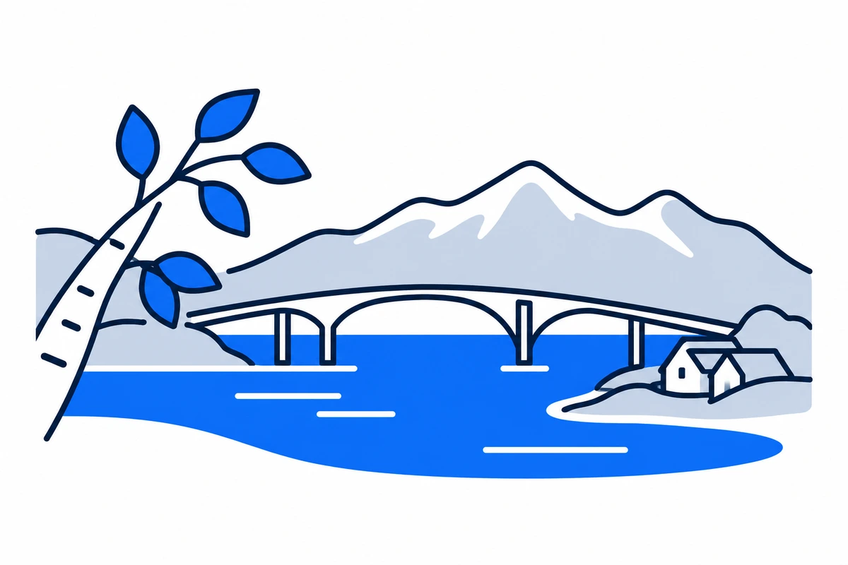 AI-generated illustration: Troms (county), Norway
