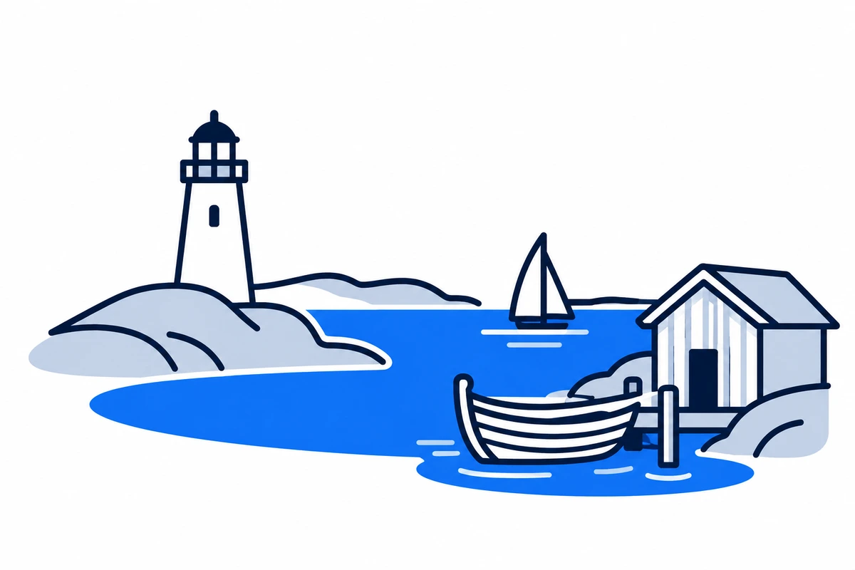 AI-generated illustration: Vestfold (county), Norway